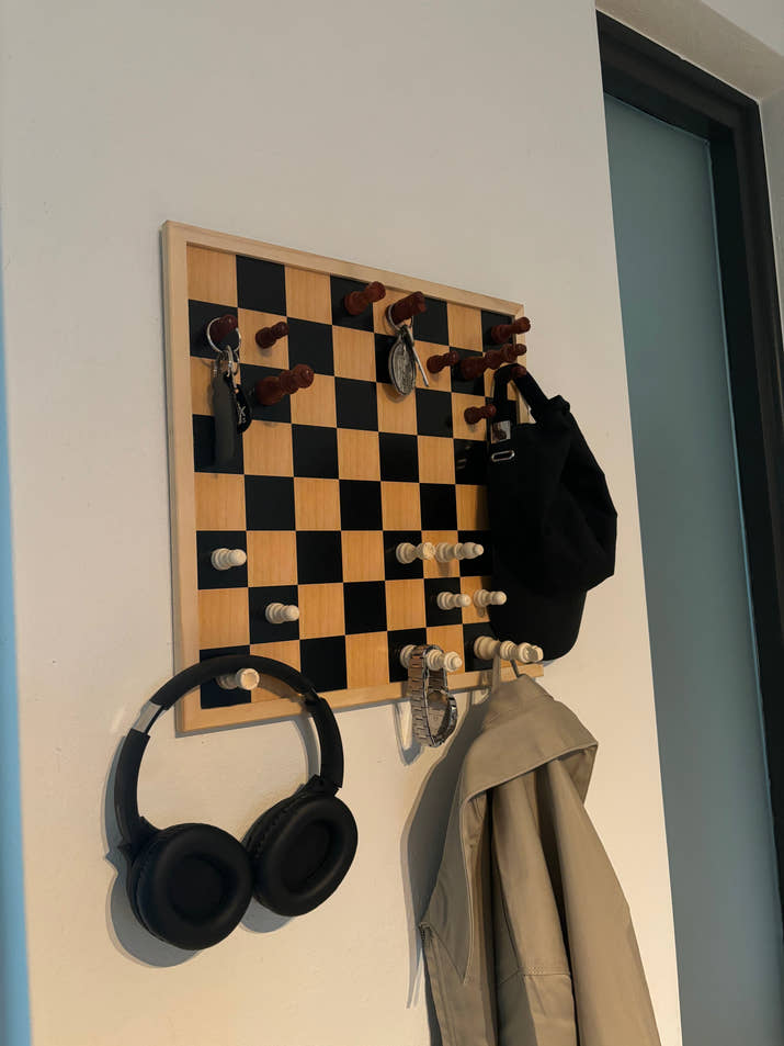 Chess Coat Rack