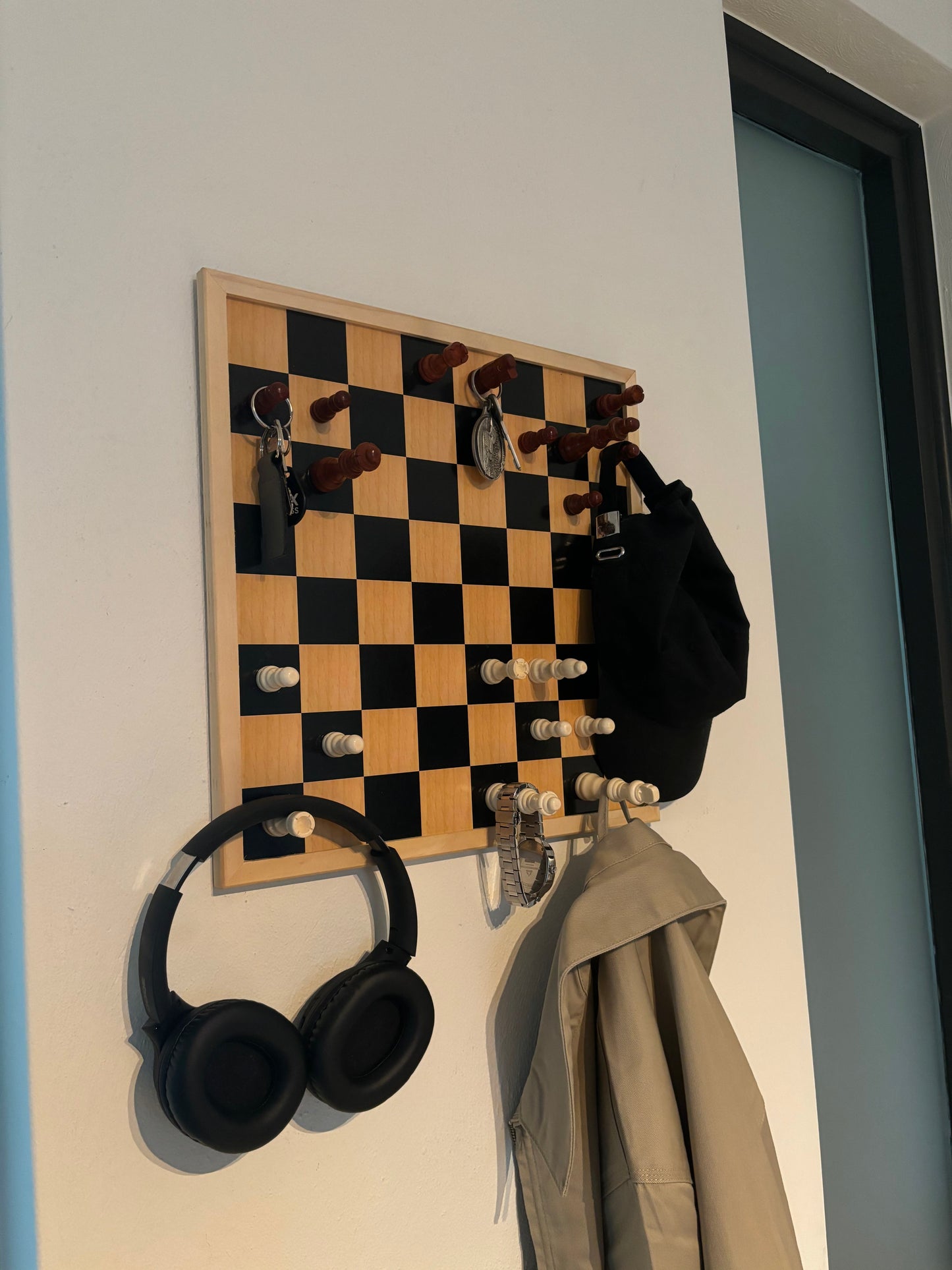 Chess Coat Rack
