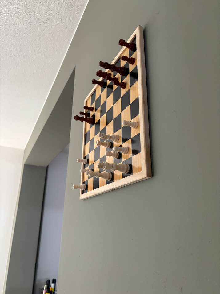 Chess Coat Rack